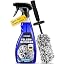 Set: rim cleaner and wheel brush – purple
