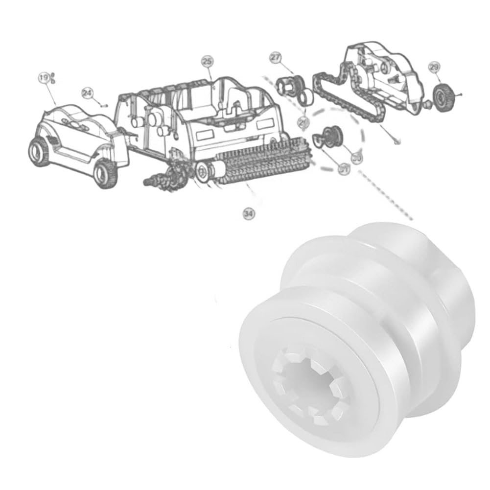 Compatible para Kit Cojinete Rueda Para Hayward TigerShark RCX26005