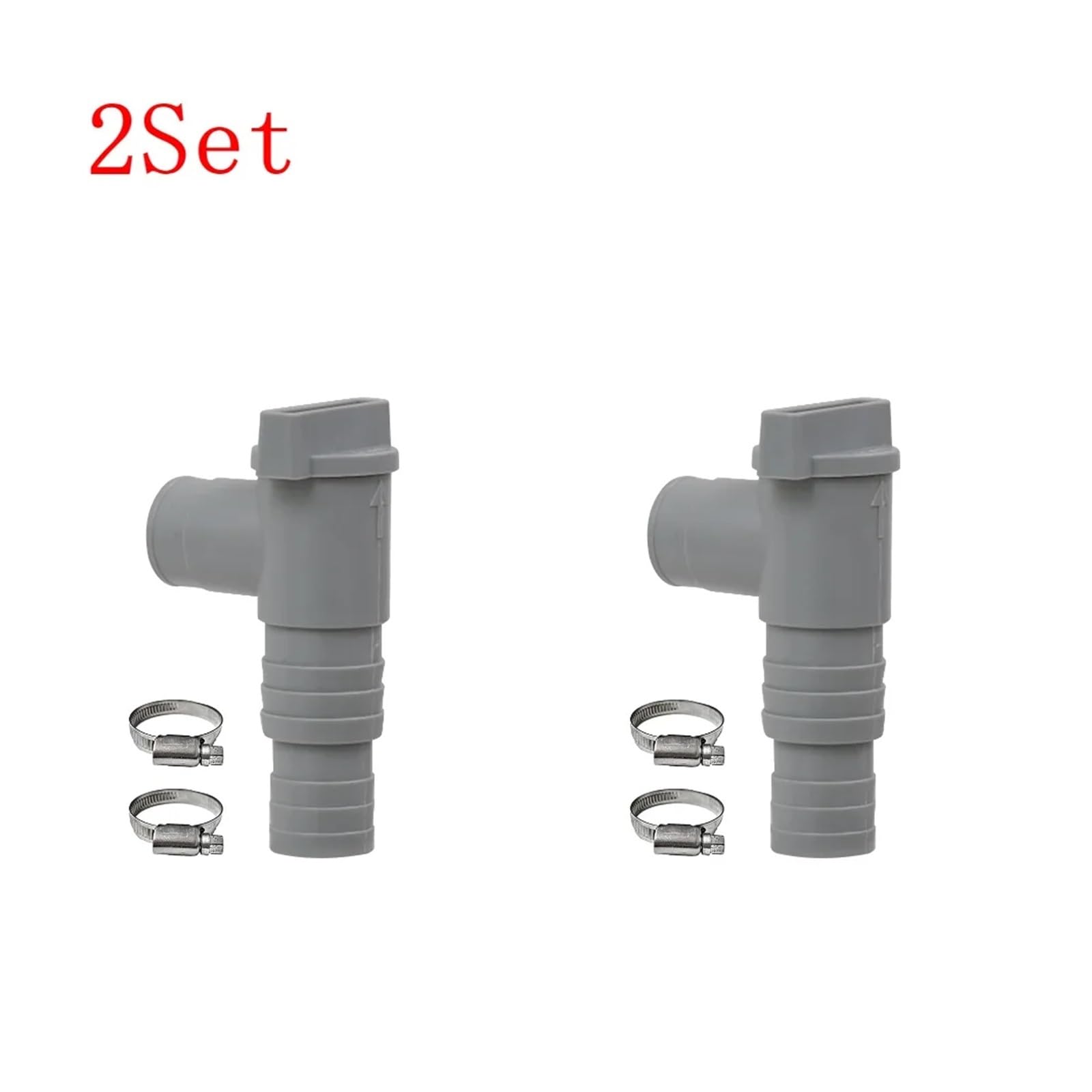 Adapter pompy filtrującej do basenu z PVC 1/2/4/6/8/10 do łącznika węży rurowych 32 mm(Gold)