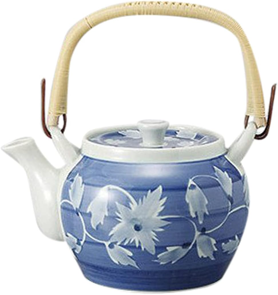 せともの本舗 Arita Ware Earthenware Bottle with Arita Ware Kuresu Maki Vine U No. 8 Earthenware Bottle [1,300cc] [Restaurants, Inn, Japanese Tableware, Restaurant, Commercial Use, Tableware