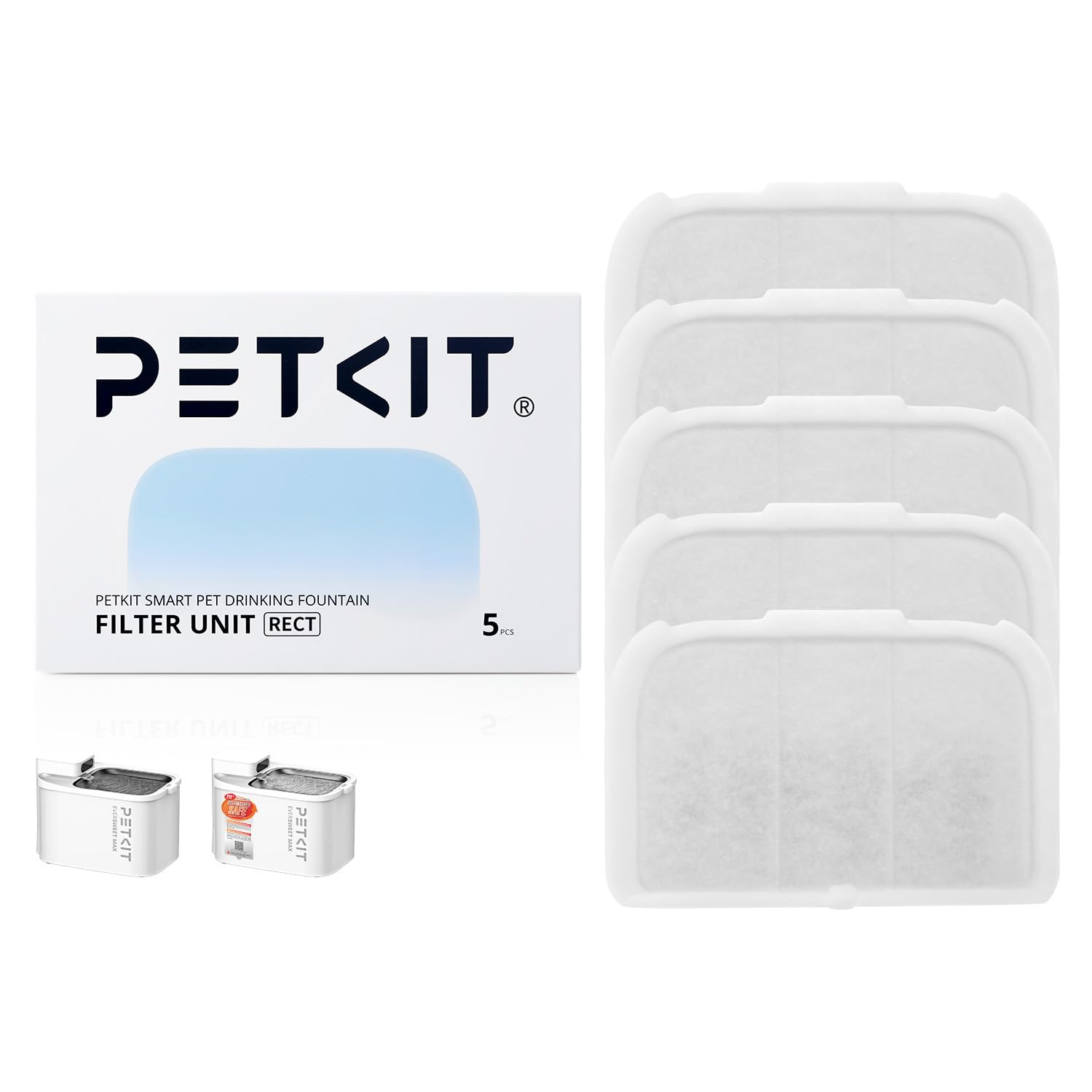 Petkit Su Filtresi 5li : Amazon.com.tr: Evcil Hayvan Ürünleri