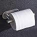 Price comparison product image Qeekzeel Toilet Roll Holder, Self-Adhesive Stainless Steel Wall Mount Stick on Toilet Paper Holder for Bathroom Kitchen