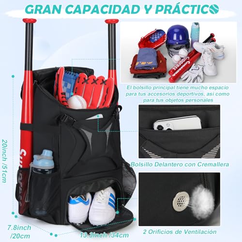 Béisbol, Toy beisbol accesorios Marca NUBILY (2)