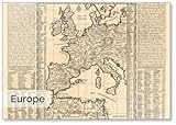 Imán para nevera, diseño 6, diseño vintage de Europa