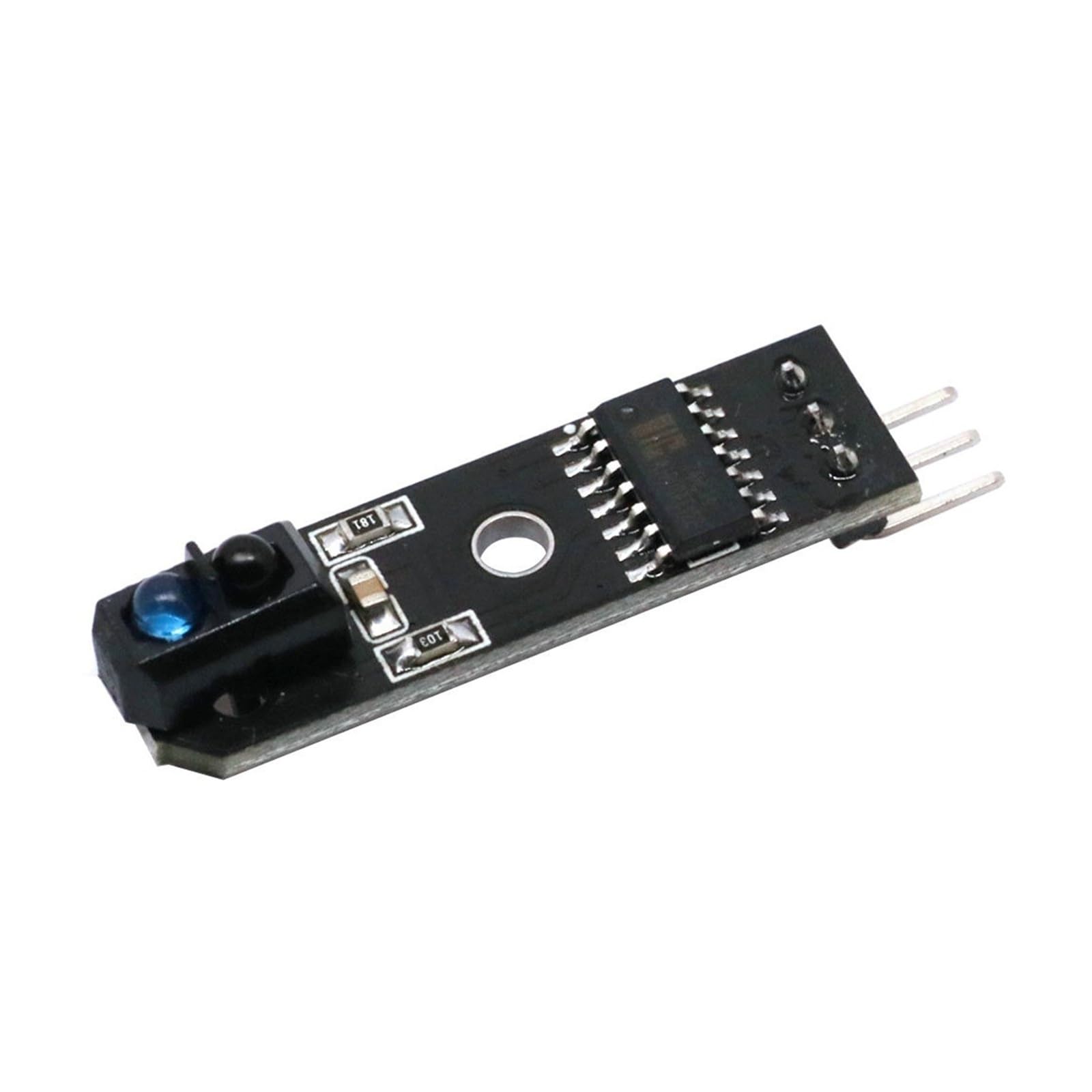 JJKSKV TCRT5000 TCRT5000L IR Sensor Module, Line Tracking Obstacle Avoidance Sensor, 5V DC, Compatible With Arduino, AVR ARM PIC