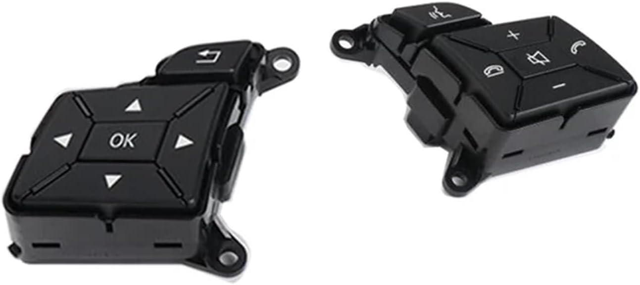 Car Steering Wheel Cruise Control Switch Volume Buttons Compatible with Benz W204 X204 W212 C E GLK Class Buttons