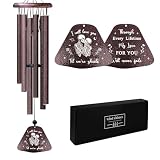 Kubbut Gifts for Him Her, Valentines Day Anniversary Christmas Chimes Gifts for Men/Women, Wedding Gift 32" Wind Chimes Decor for Couple, I Love You Romantic Gift for Him