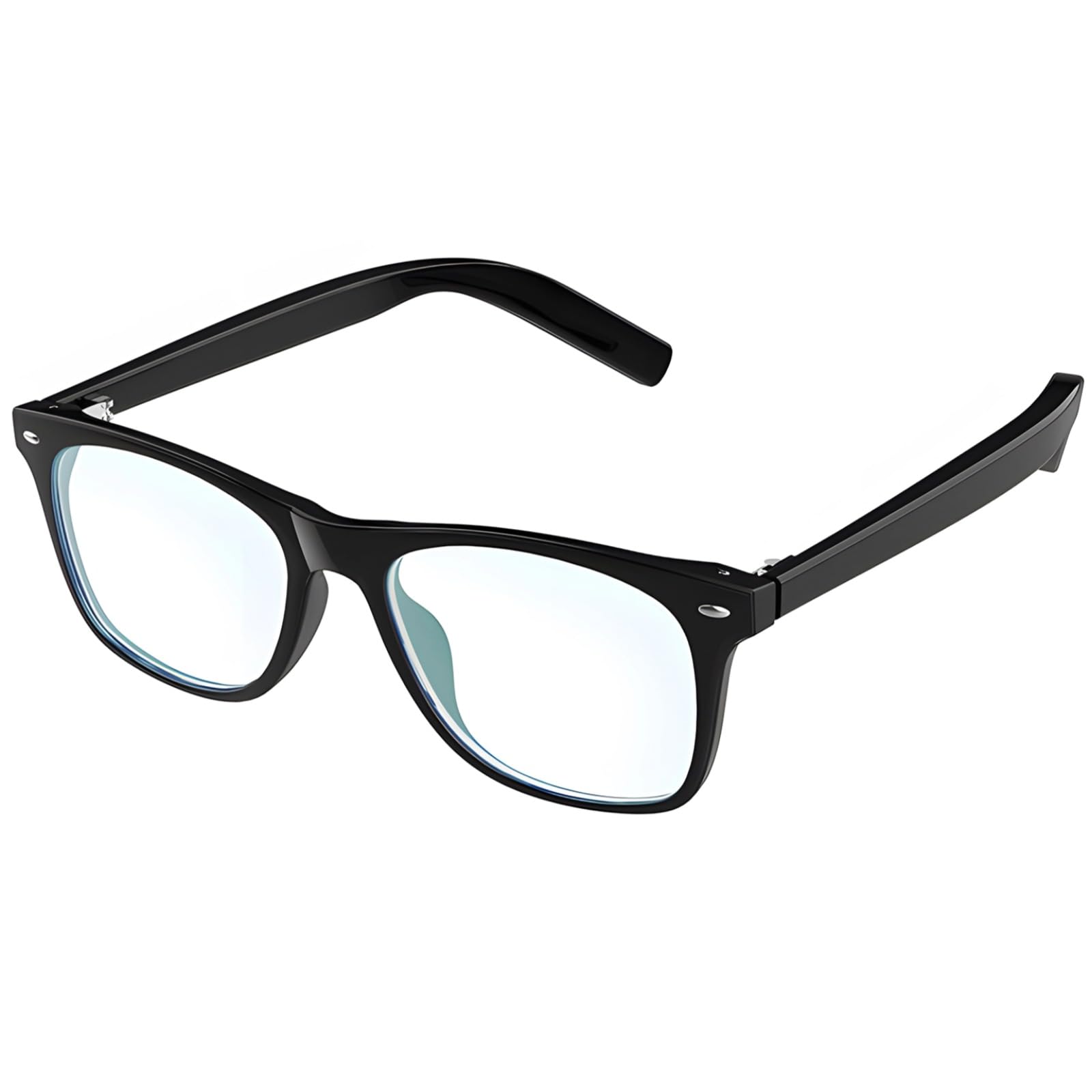 Occhiali da sole BT intelligenti, senza fili, con controllo vocale, funzione a distanza fotografica, design di ricarica adsorbente staccabile