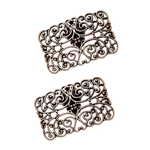 Clips à chaussures vintage amovibles pour personnaliser facilement vos talons et escarpins