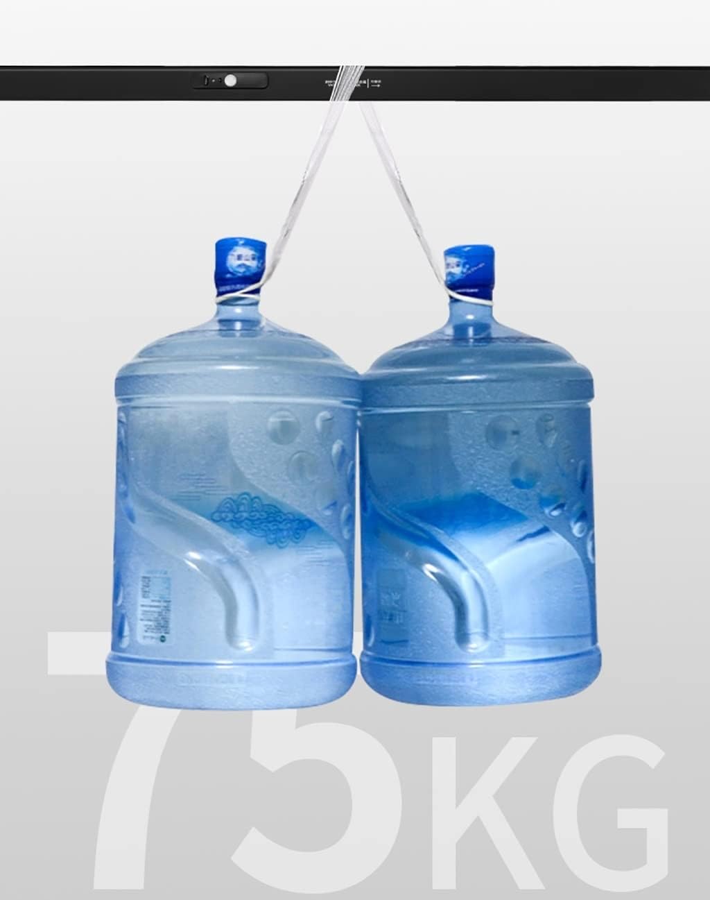Appendiabiti - Asta Appendiabiti Da 40 Cm A 130 Cm, Appendiabitis Intelligente Con Sensore A Infrarossi, Asta Appendiabitis Con Illuminazione A LED, Astas Lunga In Acciaio Inossidabile Nero(600mm)