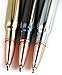 Crooked Mill Bullet Twist Pen Kit for Woodturning (3-Pack + Bushings)