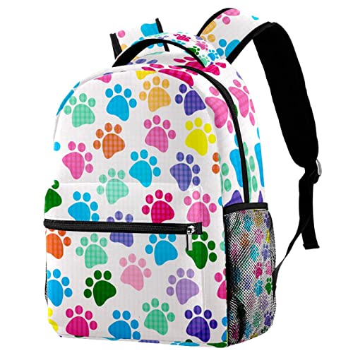 Bolsos de hombro con huellas de animales para camping y rutas