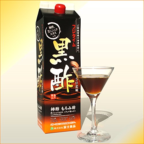 富士薬品 飲む酢 黒酢フジタイム黒酢1800mlのサムネイル
