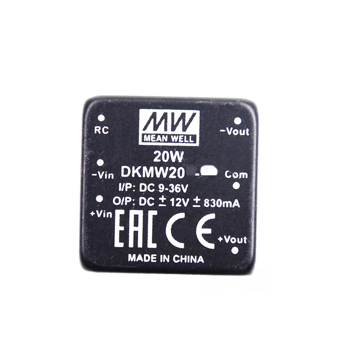 Convertisseur DC-DC 20W DKMW20F-12 tension stabilisée double sortie pilote alimentation
