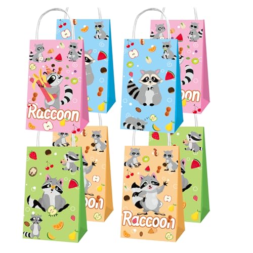 MMBDAMAI 12 Pcs Raccoon Portable...