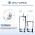 APEC Water Systems FI-CAB12-QC Commercial-Grade US Made Inline Carbon Post-Filter 12" 3/8" Output