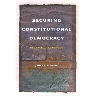 Securing Constitutional Democracy &ndash; The Case of Autonomy