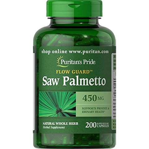 Puritan's Pride Saw Palmetto Extract 450mg Cover
