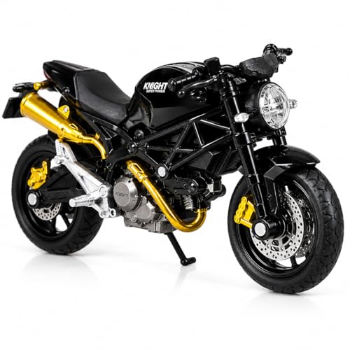 Image of PLUSPOINT Diecast Motorcycle Toy Bike Scale Model Vehicles Alloy Simulation Superbike Also for Car Dashboard Kids Adult Alloy Highly Simulation Model Vehicle Motorbike Street Machine Kids Toy Gift