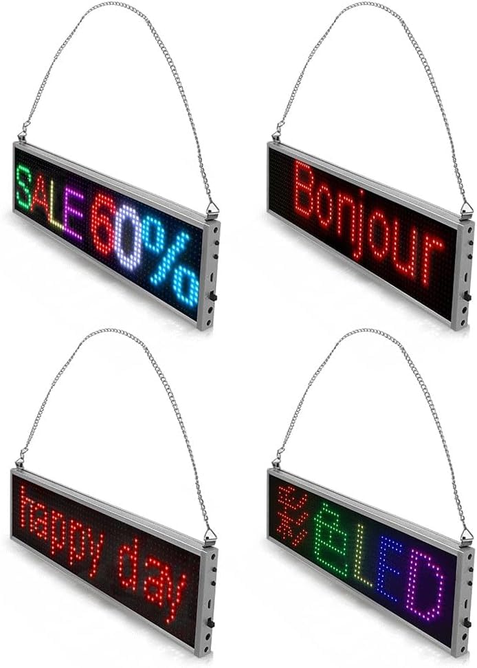 Amazon.co.jp: 屋内 LED ディスプレイ スクリーン、プログラム可能な