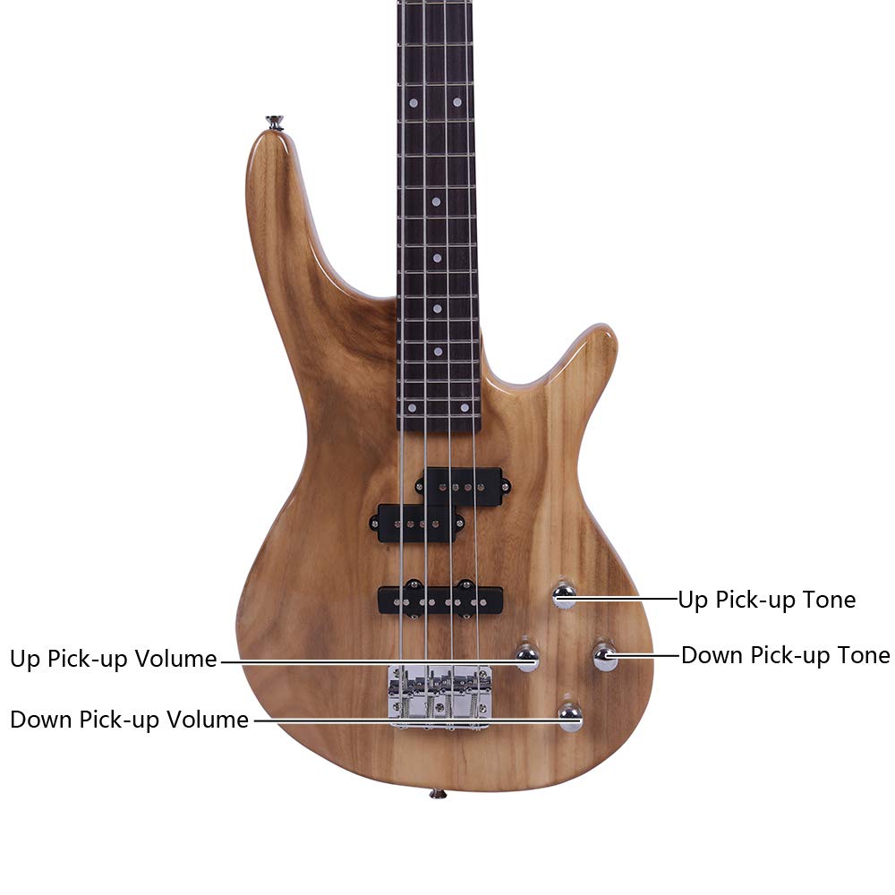 Amazon | IB Bass、エレキベースギター初心者キット 4弦 絶妙なバス