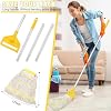 VOUBIEN Commercial Mop Handle Heavy Duty,60" Industrial Mop Stick - 5