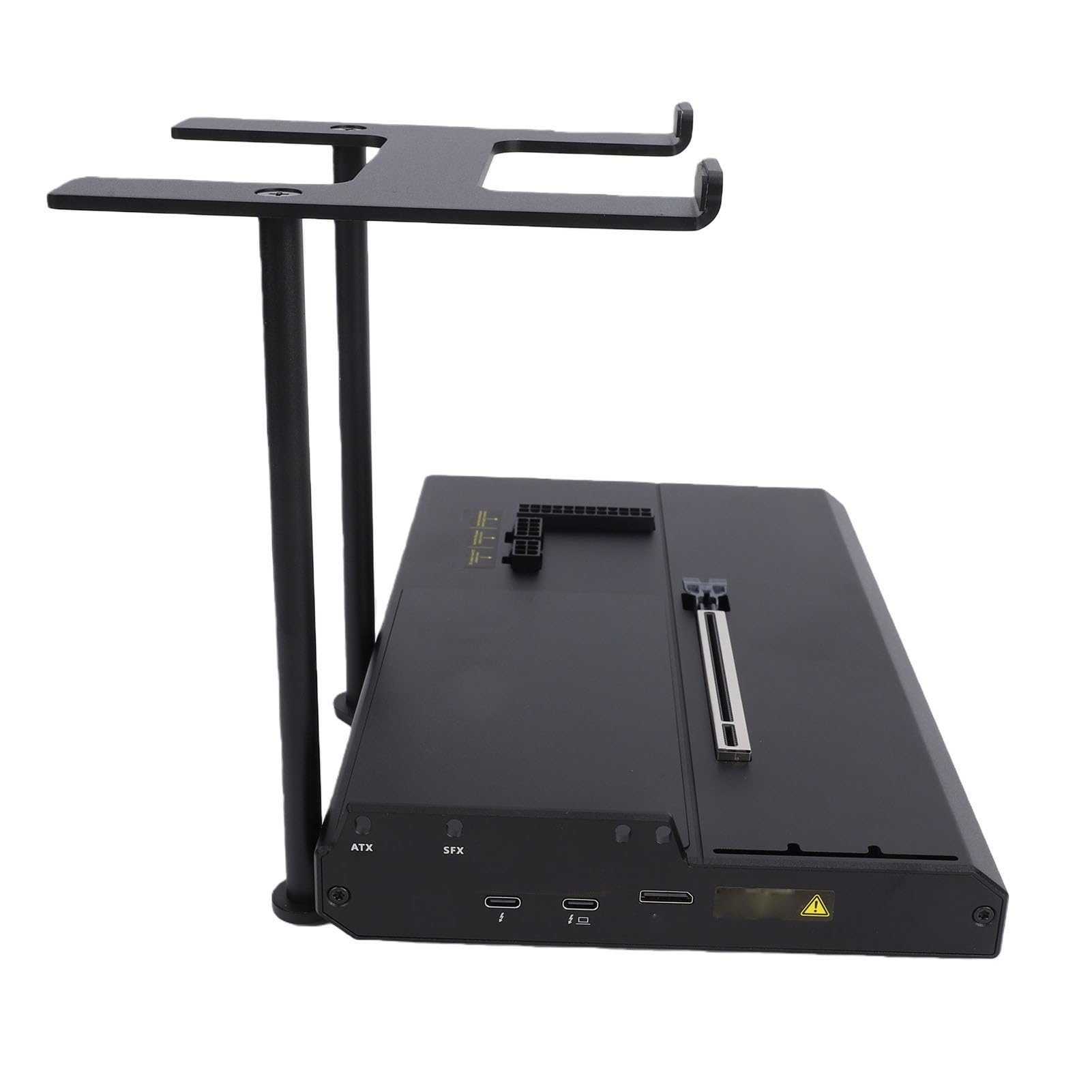 Cryfokt Externes GPU-Dock, Dual 5 und OCuLink PCIe 4.0 X4 64 Gbit/s GPU-Dockingstation, Externes -Gehäuse mit PCIe X16-Steckplatz für Gaming-Videobearbeitung und 3D-Rendering
