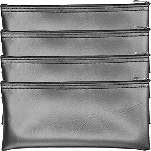 SUPVOX 4pcs storage bag case small mic carrier bag zipper pouch mic pouch bag outdoor mic pouch mic belt drawstring travel Storage Box