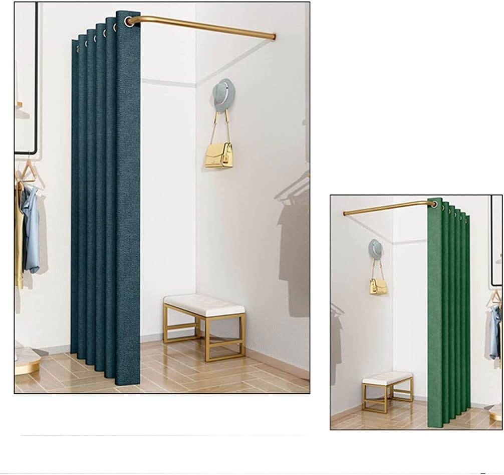フィッティングルーム 衣料品店試着室ポータブル更衣室金属フレーム L