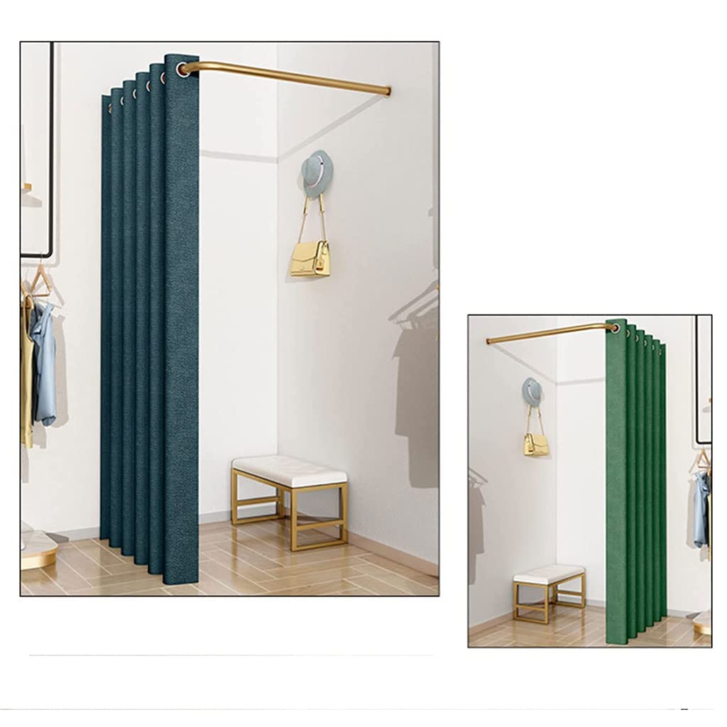 NOBRIM Camerino Negozio di abbigliamento Camerino Spogliatoio portatile Struttura in metallo Spogliatoio a L per centro commerciale Boutique Ufficio per la Tutela della Privacy