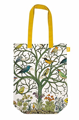 V&A Museum Voysey Birds Organic Cotton Canvas Tote Bag V&A Museum Voysey Birds Organic Cotton Canvas Tote Bag