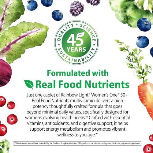 Rainbow Light Women's One 50+ Multivitamin