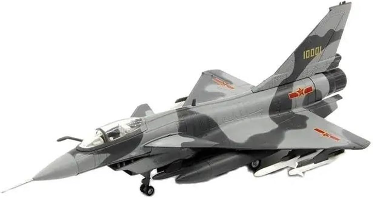 Decorated Airplane Models 1/72 for Chinese Air Force J-10 Raptors Die-cast Alloy Aircraft Model Suitable for Decoration Party Gifts