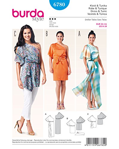 burda Schnittmuster Kleid & Tunika 6780