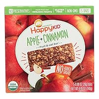 Algopix Similar Product 7 - HappyKid Organic Apple  Cinnamon Fruit