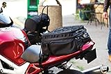 Kuryakyn 5214 Momentum Roamer Tail Bag Motorcycle Travel Luggage: Weather Resistant Rear...