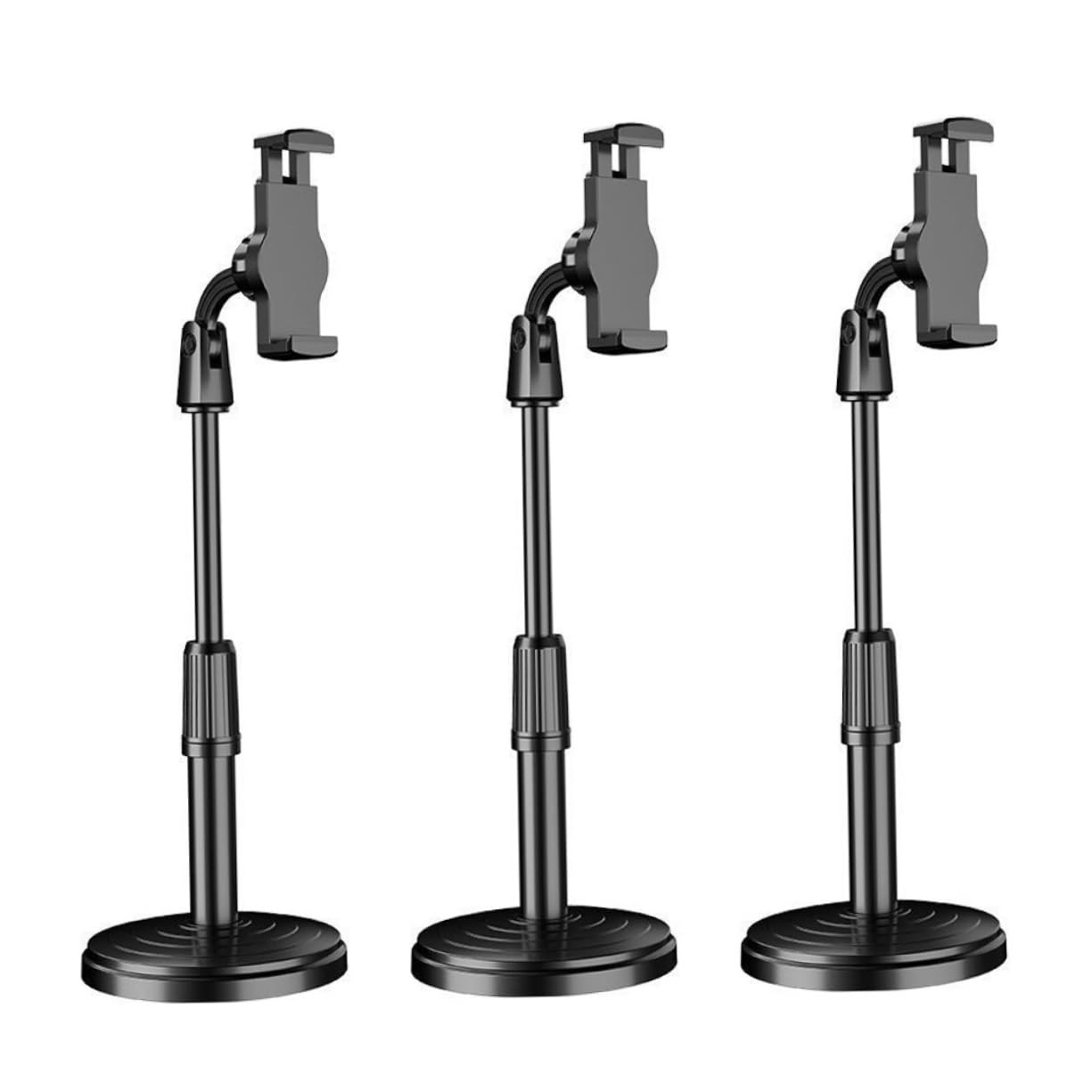 SHINEOFI 3piezas Combinación De Soporte para Teléfono Móvil Ángulo y Ajustables De Soporte De Escritorio para Celular Multiángulo para Casa u Oficina