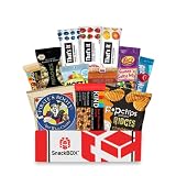 Gluten Free Care Package By SnackBOX (12 Count) Great for Fathers Day Treats, Snacks, College, Dorms