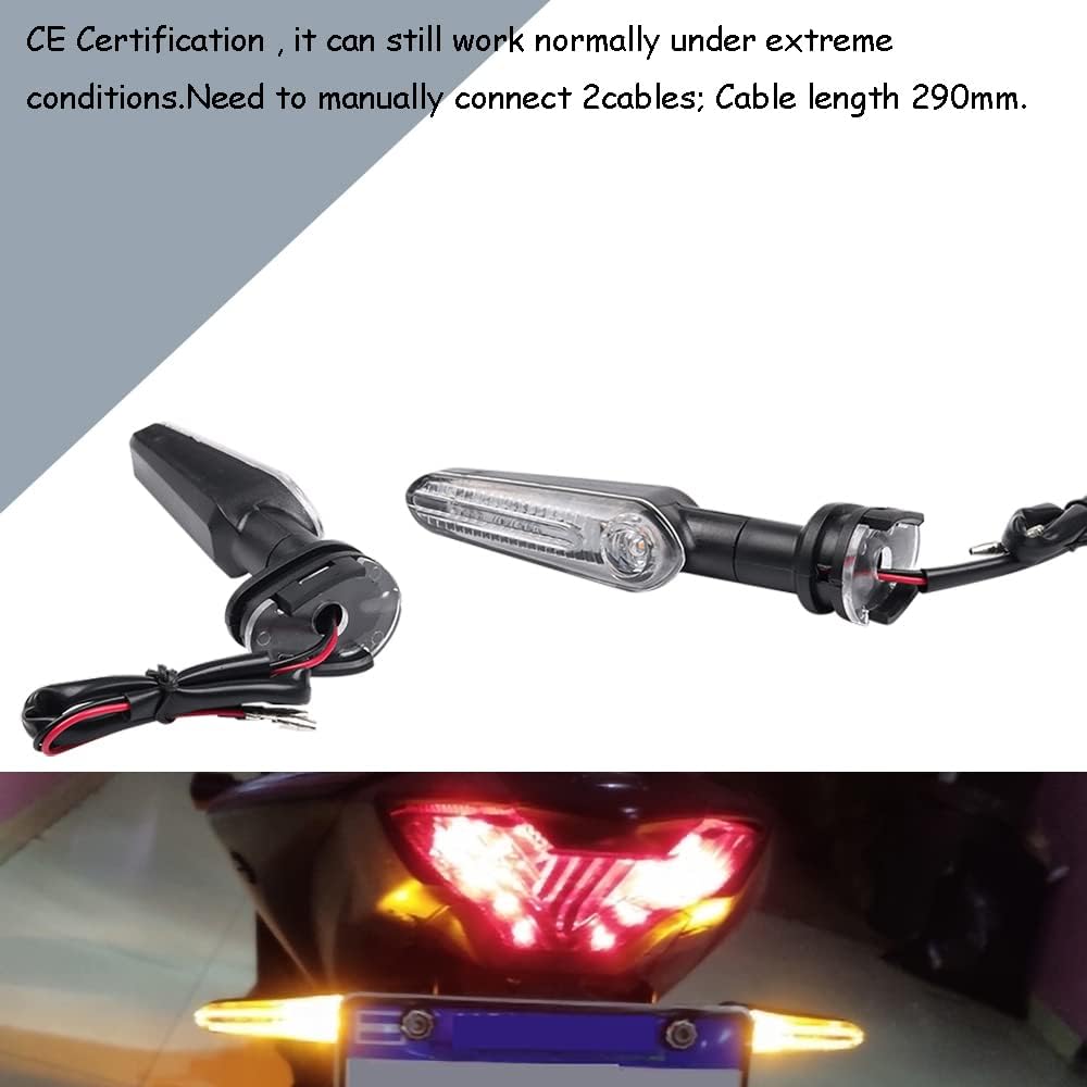Retrofit Super Bright LED 12V Motorcycle Front or Rear Turn Signal Light Indicators Lamp For MT07 MT 03 125 MT03 MT09 MT25 Tracer XSR 700 900 YZF R1 R3 R6 R25 FZ6 FZ8 XJ6 R15 R125 MT15