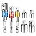 Produktbild EVANCE Akkuschrauber Stecknuss Adapter Steckschlüssel Nuss Set 3-tlg 1/4 3/8 / 1/2 Zoll und Stecknuss Adapter 4-tlg 1/4 auf 3/8-3/8 auf 1/4 Zoll - 3/8 auf 1/2-1/2