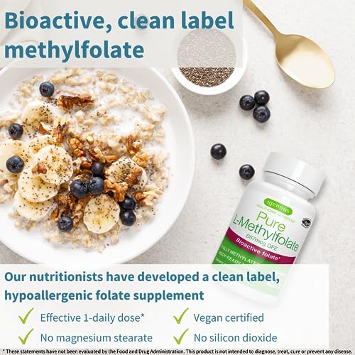 Super B12-Complex 1000mcg + Pure Folate 400mcg Vegan Bundle, High Absorption Sublingual Vitamin B12 with Methylcobalamin, Adenosylcobalamin & Hydroxocobalamin + Optimized L-Methylfolate, by Igennus - Thumbnail 3