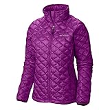 Columbia Sportswear Damen Microcell Jacke, Damen, Helles Pflaumenblau, Large
