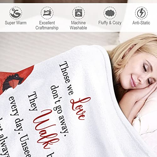 Couverture de condoléances « Those We Love » plaid souvenir réconfortant - 4