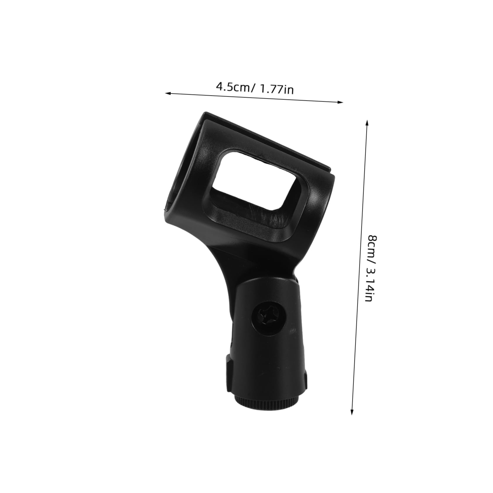 ifundom 4Pcs Mic Clip Holder for Microphone Shockproof Mount Clamp with Shock Features Lightweight and Compact Design for Portable Use Sturdy Construction for Long Term