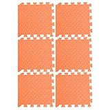 Los azulejos de la alfombrilla de rompecabezas son fáciles de entrelazar y proporcionan una superficie de juego segura y acolchada.