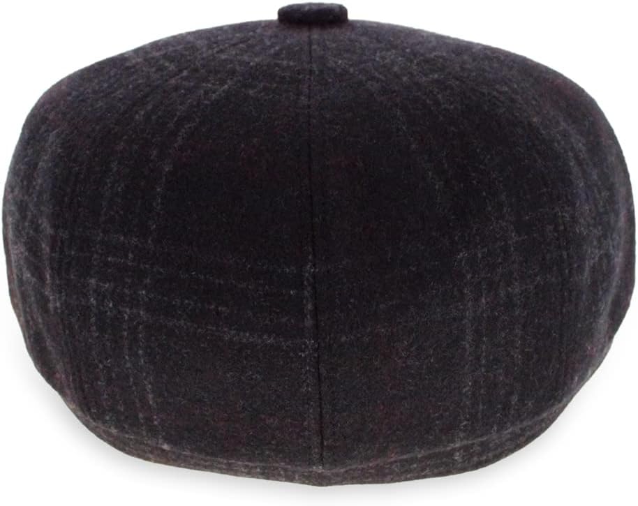 Belfry Newsboy Gatsby Men's Women's Soft Tweed Wool Cap in 8 Colors - Image 5