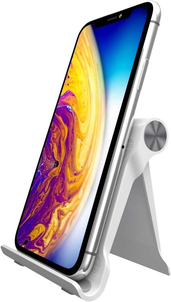 Portronics Modesk 200 Universal Mobile Phone Stand for Desktop Table for All Device Size Upto 7 Inch