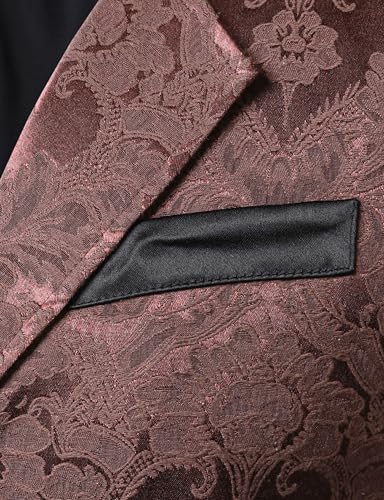 Image of VATPAVE Mens Victorian Suit Vest Steampunk Gothic Waistcoat