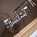 Commercial Kitchen Faucet Wall Mount with 8 Inch Swivel Spout 8