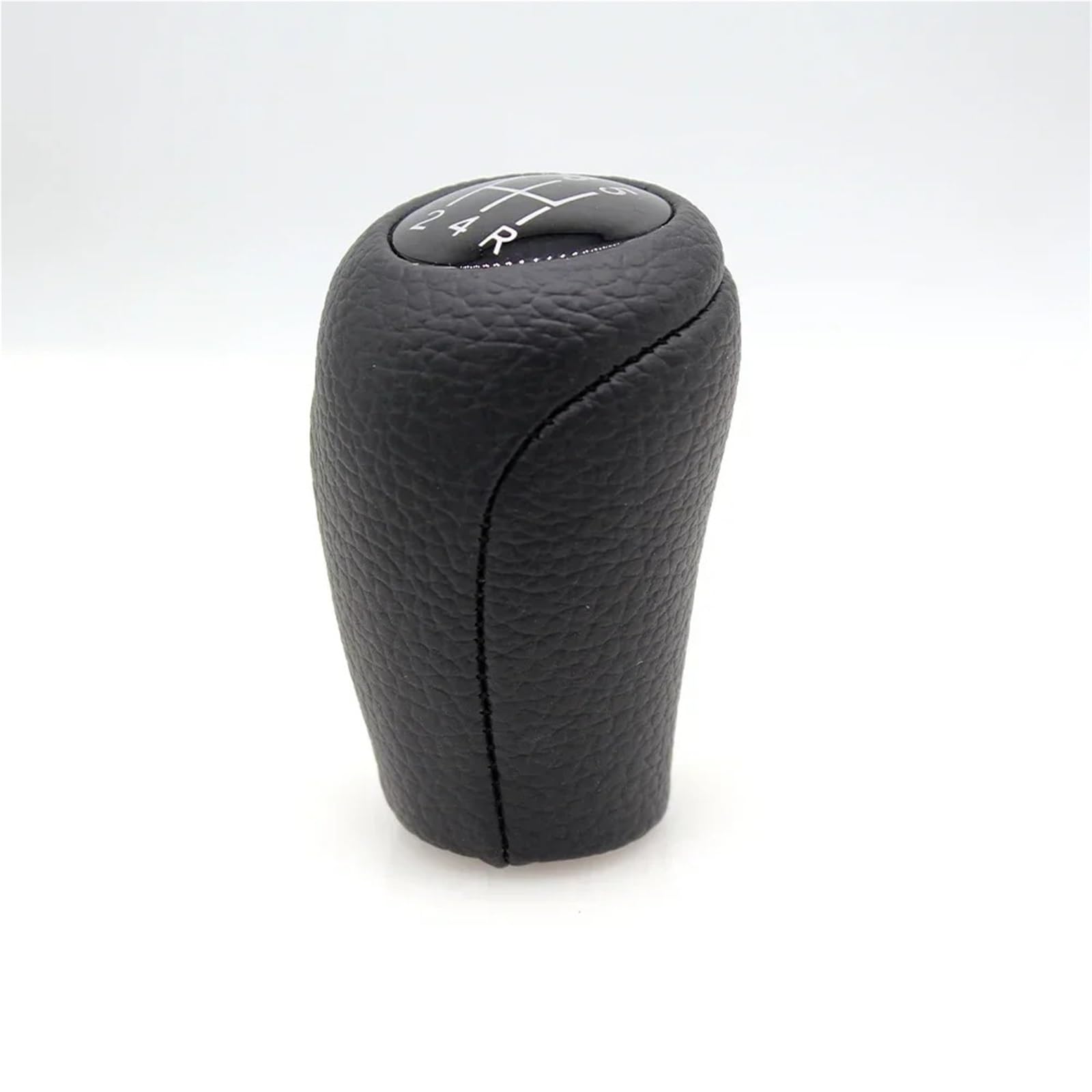 tusgt Knob Manual for Mazda 3 BK 5 BL CR CW 6 II GH CX-7 ER NC III 23 MT 5/6-Speed Gear Shift Knob LeatherLeather Shifter Lever Arm Headball(5 Speed A)
